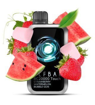 Elf Bar BC20000 Touch Strawberry Watermelon Buble Gum (Клубника Арбуз Жвачка) 1544 фото