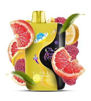 Elf Bar GH 33000 Pro Raspberry Grapefruit Lemon (Малина Грейпфрут Лимон) 2227 фото