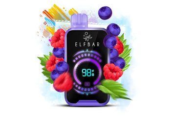 Elf Bar FS18000 Touch Blueberry Raspberry (Черника Малина) 1221 фото