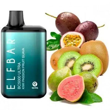 Elf Bar BC5000 Ultra Kiwi Passionfruit Guava (Киви Маракуйя Гуава) 2336 фото