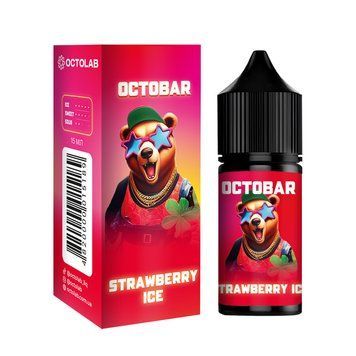 Набір Octobar NFT Strawberry Ice (Полуниця Лід) 30мл 50мг 2733 фото