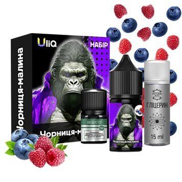 Набір Uliq Чорниця Малина (Blueberry Raspberry) 30 мл 50 мг 2940 фото
