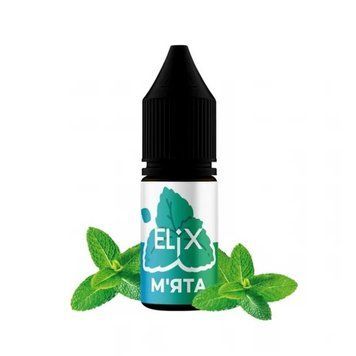 Жидкость Elix 10мл 50мг со вкусом Мята (Mint) 692 фото