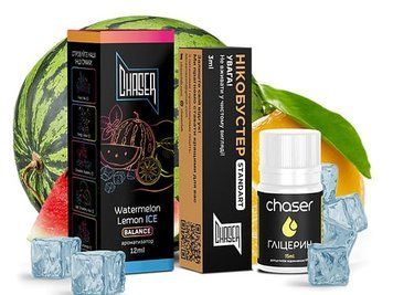 Набір Chaser Black Ice Watermelon Lemon (Кавун Лимон) 30мл 65мг 1082 фото