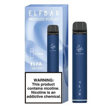 Elf Bar ELFA Navy Blue со вкусом blue razz lemonade 5078 фото