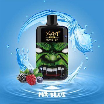 RandM Monster 6000 Mr Blue (Ягоды) 5092 фото