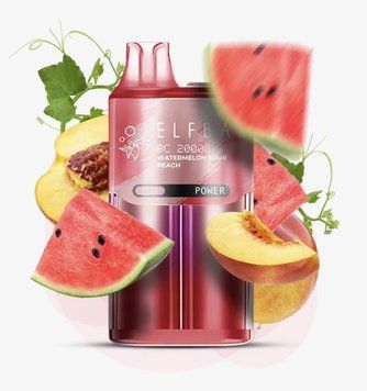 ELF BAR BC20 000 Watermelon Sour Peach (Арбуз кислый персик) 1273 фото