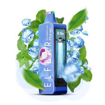 Elf bar Planet 25000 Sea Breeze Mint (Морской Брызь Мяты) 1597 фото