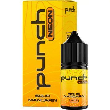 Набір Punch Neon Sour Mandarin (Кислий Мандарин) 30 мл 50 мг 2996 фото