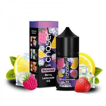 Рідина чейзер Lux 30 мл 50 мг зі смаком Ягідного Лимонаду айс  (Berry Lemonade ice) 1749 фото