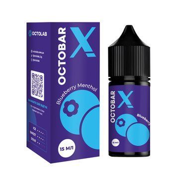 Набір Octobar X Blueberry Menthol (Чорниця Ментол) 30мл 50мг 2735 фото