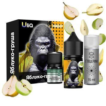 Набір Uliq Яблуко Груша (Apple Pear) 30 мл 50 мг 2942 фото