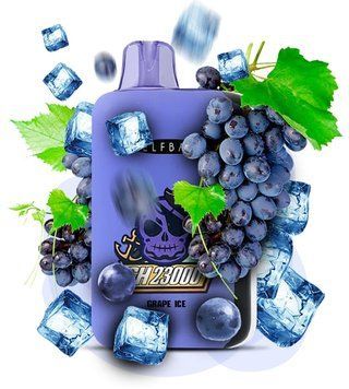 Elf Bar GH23000 Grape Ice (Виноград Лед) 885 фото