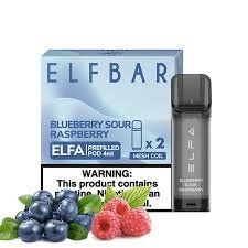 Картридж Elf Bar Elfa 4ml Blueberry Sour Raspberry (Черника Кислая Малина) 5083 фото