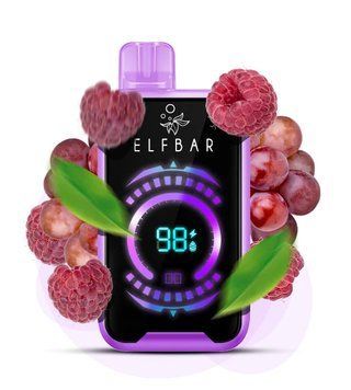 Elf Bar FS18000 Touch Grape Raspberry (Виноград Малина) 1227 фото