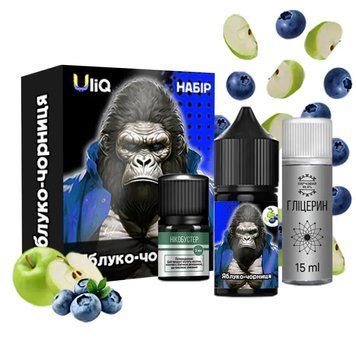 Набір Uliq Яблуко Чорниця (Apple Blueberry) 30 мл 50 мг 2943 фото