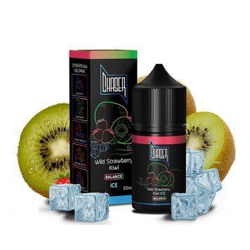 Жидкость Chaser Black Salt 30 мл 50 мг со вкусом Киви и Дикой Клубники айс (Kiwi Wild Strawberry ice) 1753 фото