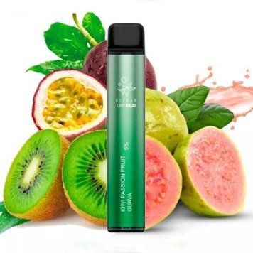 Elf Bar 1500 Ultra Kiwi Passion Fruit Guava (Киви Маракуйя Гуава) 3185 фото