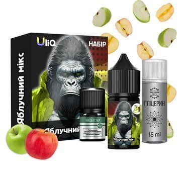 Набір Uliq Яблучний Мікс (Apple Mix) 30 мл 50 мг 2944 фото
