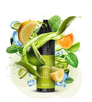 Lucky 15 мл 50 мг Mojito Lemonade (Мохито Лимонад) 2302 фото