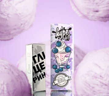 Набір Hype Blueberry Ice Cream (Чорничне Морозиво) 30мл 50мг 2770 фото