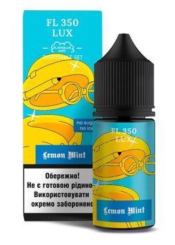 Набір Flavorlab FL 350 LUX Lemon Mint (Лимон М'ята) 30 мл 50 мг 2961 фото
