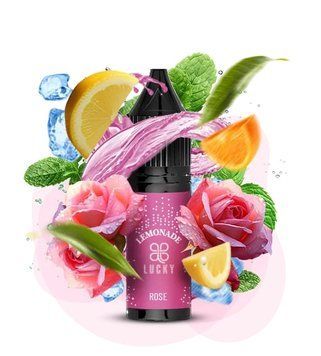 Lucky 15 мл 50 мг Rose Lemonade (Роза Лимонад) 2303 фото