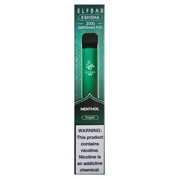 Elf Bar 2000 Menthol (Ментол) 2034 фото