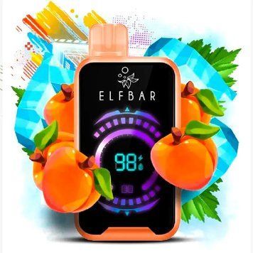 Elf Bar FS18000 Touch Peach Ice (Персик Лед) 1231 фото