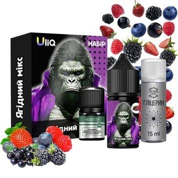 Набір Uliq Ягідний Мікс (Berry Mix) 30 мл 50 мг 2945 фото