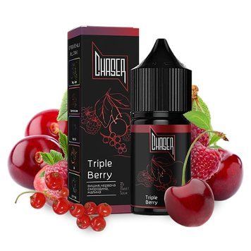 Жидкость Chaser Black Salt 30 мл 50 мг со вкусом Тройной Ягоды (Triple Berry) 653 фото