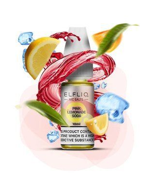 Elf Liq 10 мл 50 мг Pink Lemonade Soda(Розовий Лимонад Сода) 1670 фото