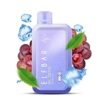 Elf Bar BC 10000 Puffs Grape ice (Виноград лед) 70 фото