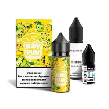 Набір Flavorlab Kayfun Манго Яблуко Лимон (Mango Apple Lemon) 30 мл 50 мг 3106 фото