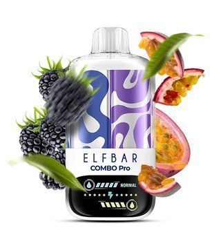 Elf Bar Combo Pro 30000 Blackberry & Passionfruit (Ежевика и Маракуя) 2348 фото