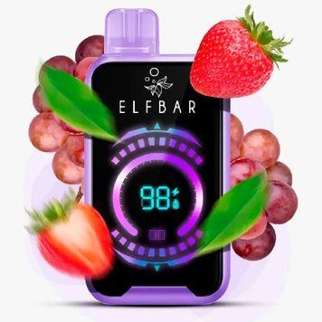 Elf Bar FS18000 Touch Strawberry Grape (Клубника Виноград) 1233 фото