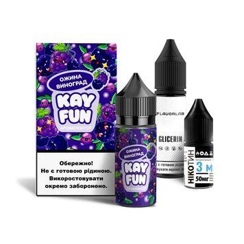 Набір Flavorlab Kayfun Ожина Виноград (Blackberry Grape) 30 мл 50 мг 3107 фото