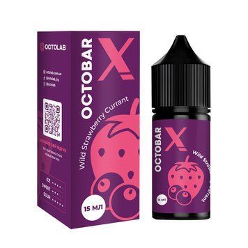 Набір Octobar X Wild Strawberry Currant (Дика Полуниця Смородина) 30мл 50мг 2743 фото