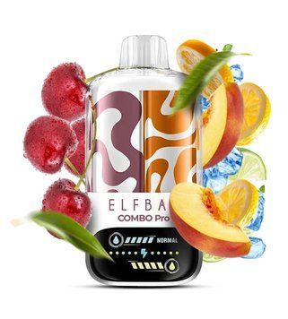 Elf Bar Combo Pro 30000 Cherry & Peach Lemonade (Вишня Персик Лимонад) 2349 фото