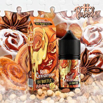 Набір In Bottle Puzzle Cinnamon Roll (Булочка з корицею) 30 мл 50 мг 3221 фото