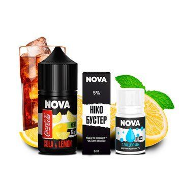Набор Nova 30мл 50мг со вкусом Cola Lemon (Кола Лимон) 796 фото
