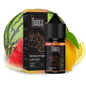 Жидкость Chaser Black Salt 30 мл 50 мг со вкусом Арбуза и Лимона (Watermelon Lemon) 656 фото