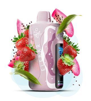 Elf Bar Lush King Pro 40000 Sour Strawberry Dragonfruit (Кисла Клубника Питахая) 3262 фото