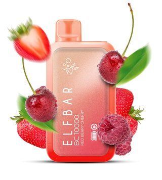 Elf Bar BC 10000 Puffs Red Berry Cherry (Красная ягода Вишня) 74 фото