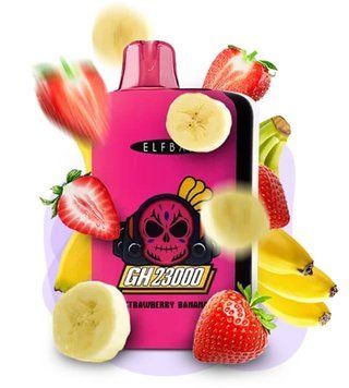 Elf Bar GH23000 Strawberry Banana (Клубника Банан) 895 фото