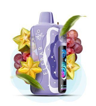 Elf Bar Lush King Pro 40000 Starfruit Grape (Карамбола Виноград) 3263 фото