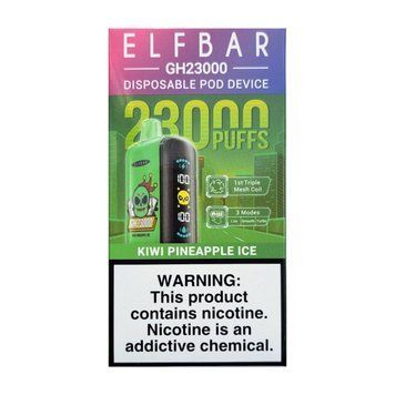 Elf bar GH23000 Kiwi Pineapple Ice (Киви Ананас Лед) 945 фото