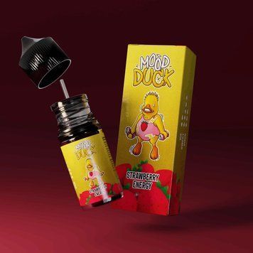 Набір Mood Duck Strawberry Energy (Полуничний Енергетик) 30мл 50мг 2598 фото