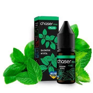Жидкость Chaser Mix Salt 10 мл 50 мг со вкусом Базилика и Мяты (Basil Mint) 163 фото