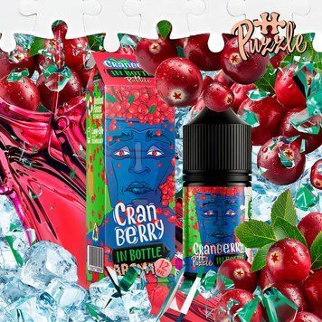 Набір In Bottle Puzzle Cranberry (Журавлина) 30 мл 50 мг 3194 фото